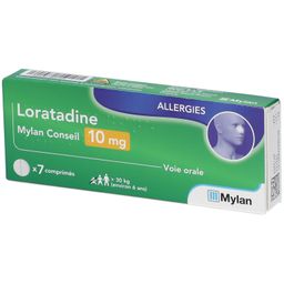 Loratadine Mylan Conseil 10 Mg 7 Pc S Redcare Pharmacie