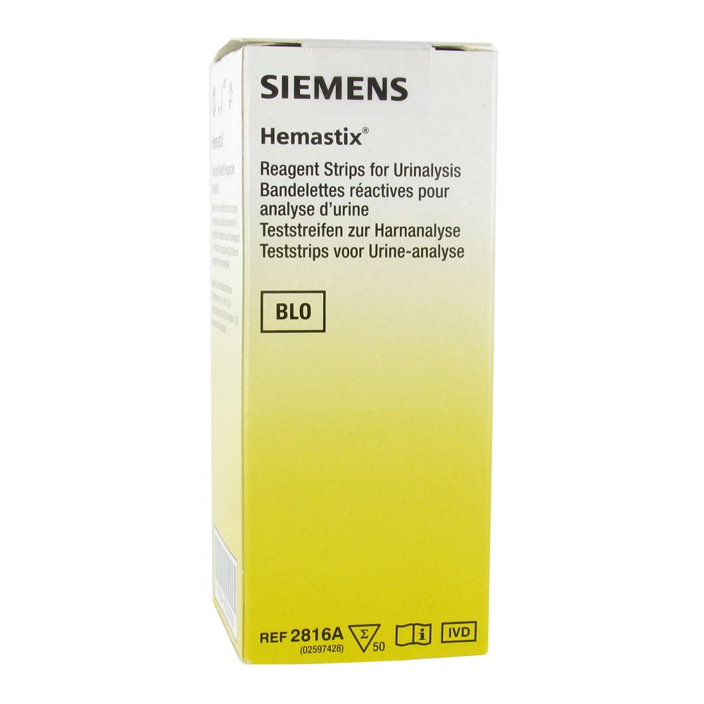 Hemastix 50 Pc S Redcare Pharmacie