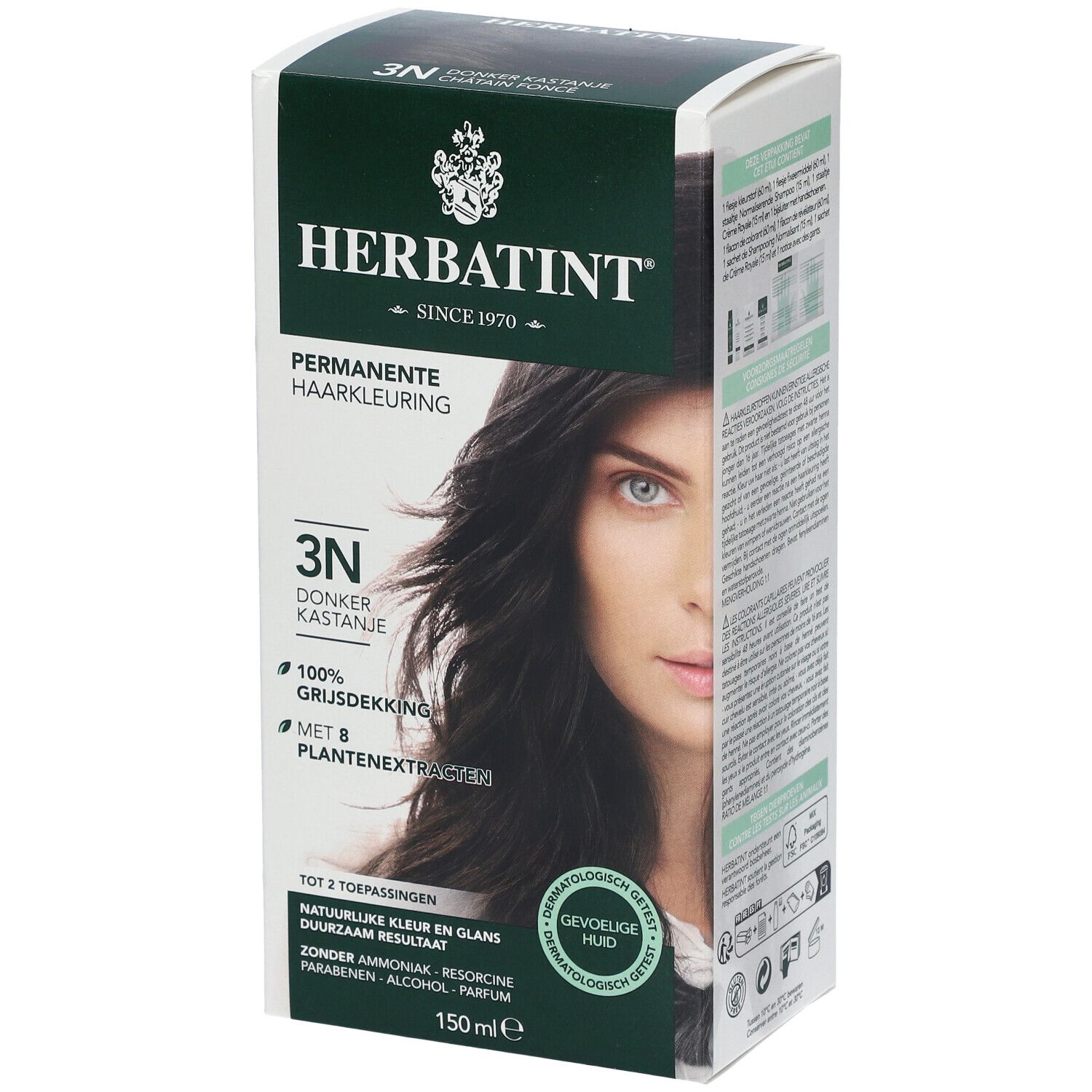 Herbatint Soin Colorant Permanent Ch Tain Fonc N Ml Redcare