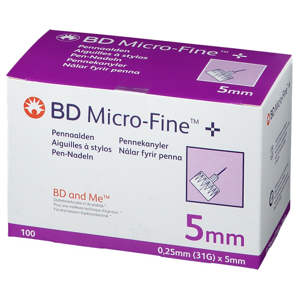 Bd Micro Fine Aiguilles Stylo Mm Mm G Pc S