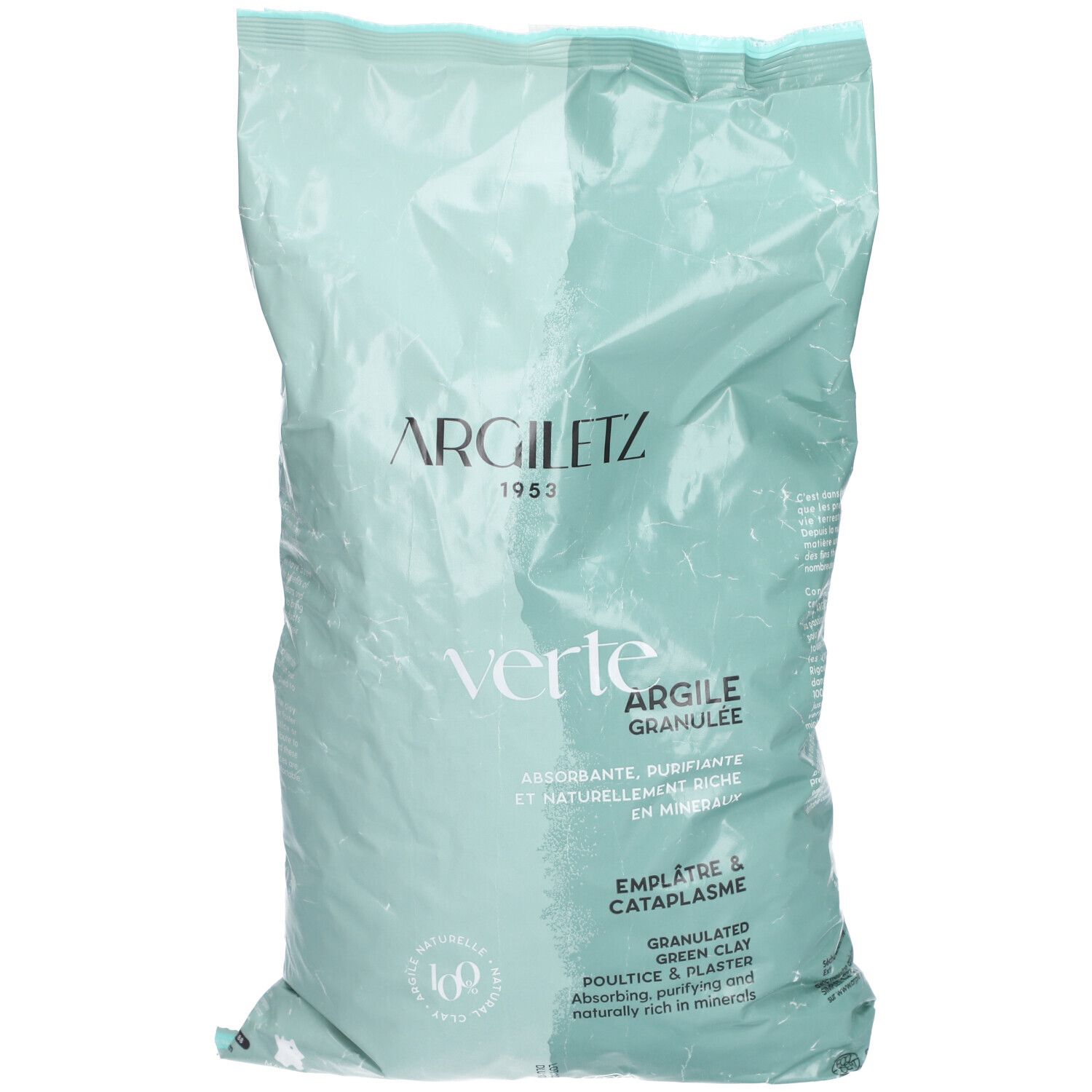 Argiletz Argile verte Concassée 3 kg Redcare Pharmacie