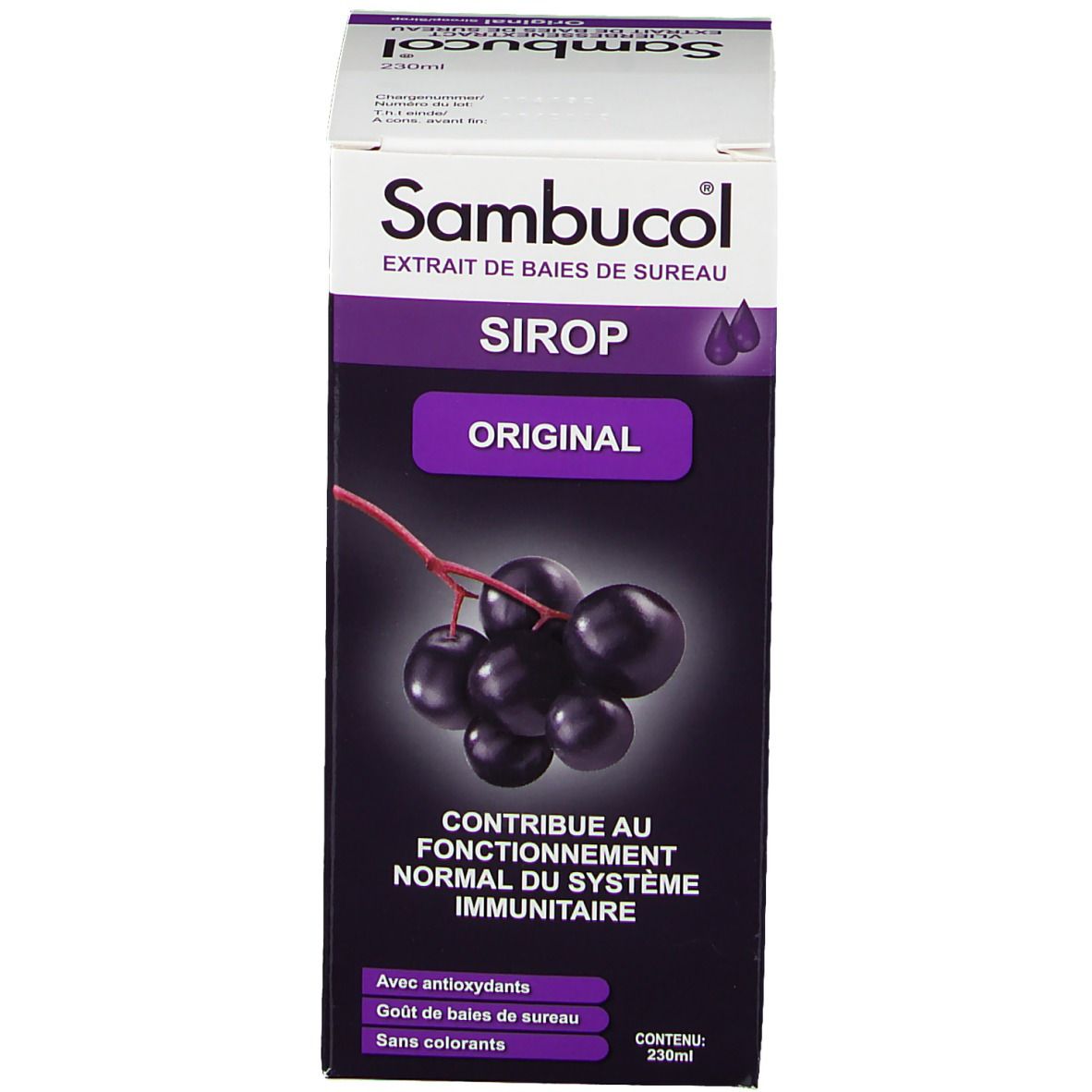 Sambucol Original Sirop Ml Redcare Pharmacie