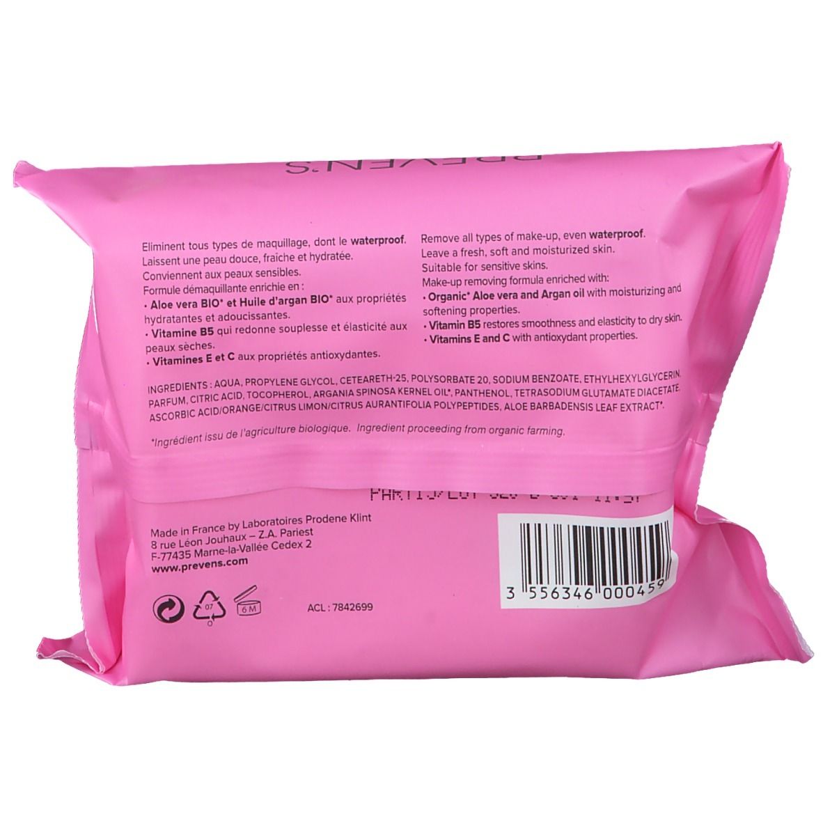 Preven S Lingettes Nettoyantes Pc S Redcare Pharmacie