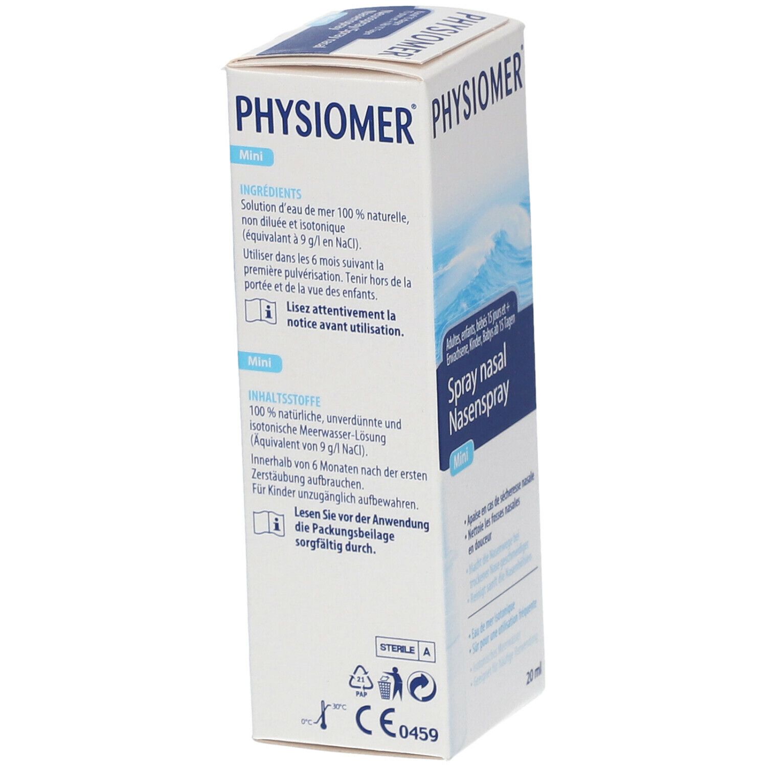 Physiomer Mini Spray Nasal Ml Redcare Pharmacie