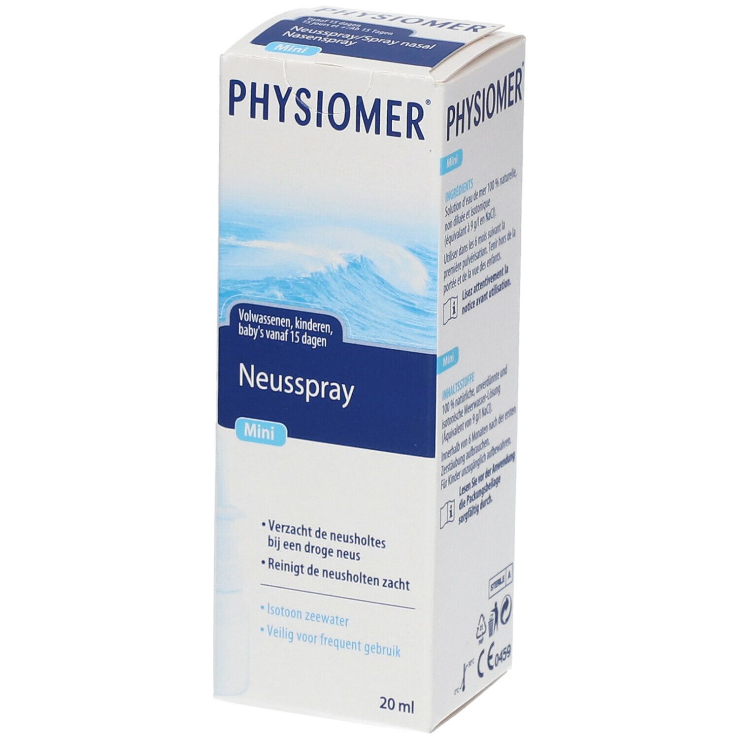 Physiomer Mini Spray Nasal 20 Ml Redcare Pharmacie