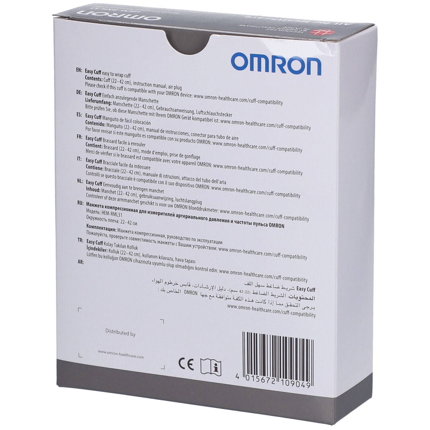 Omron Brassard Easy M3 HEM 7131 E pour Tensiomètre 1 pc s Redcare