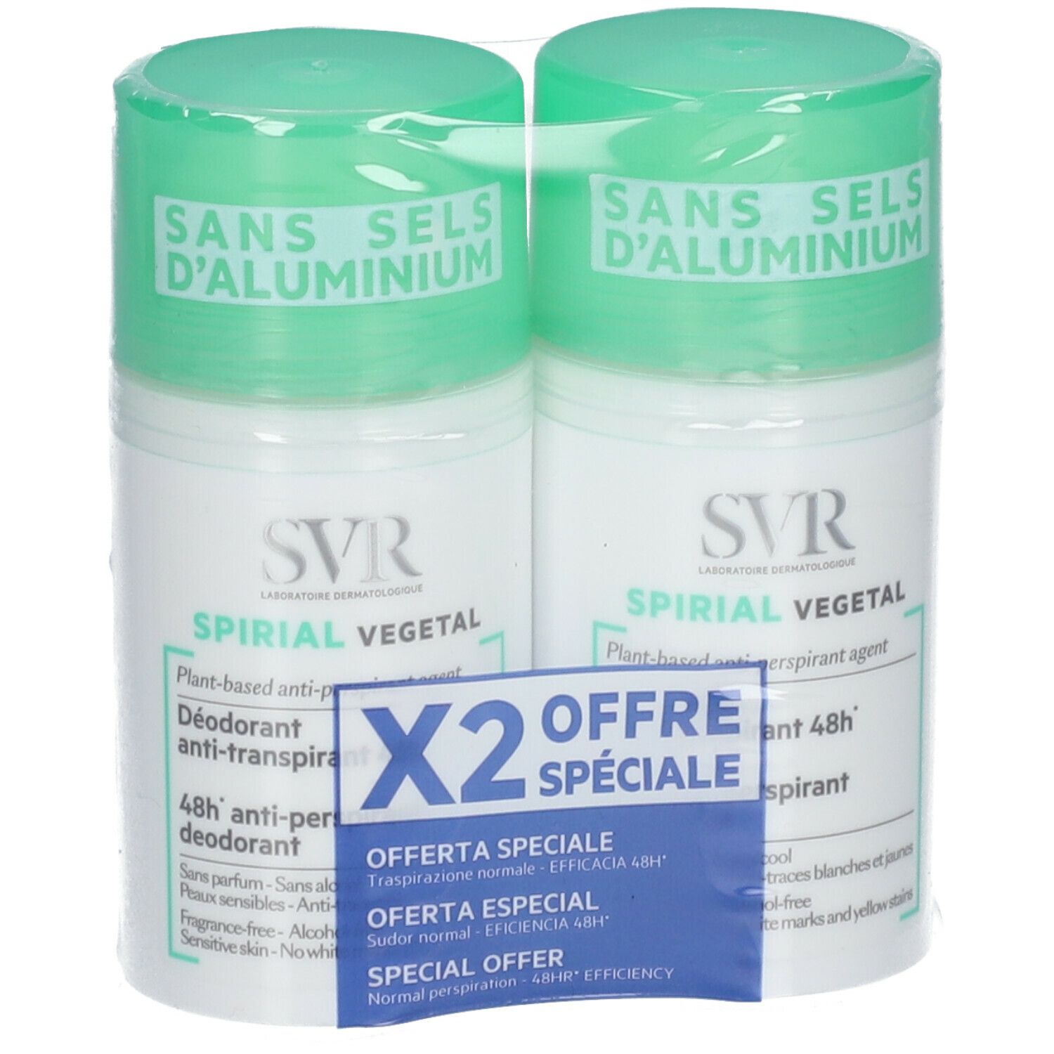 Svr Spirial V G Tal D Odorant Anti Transpirant H Roll On X Ml