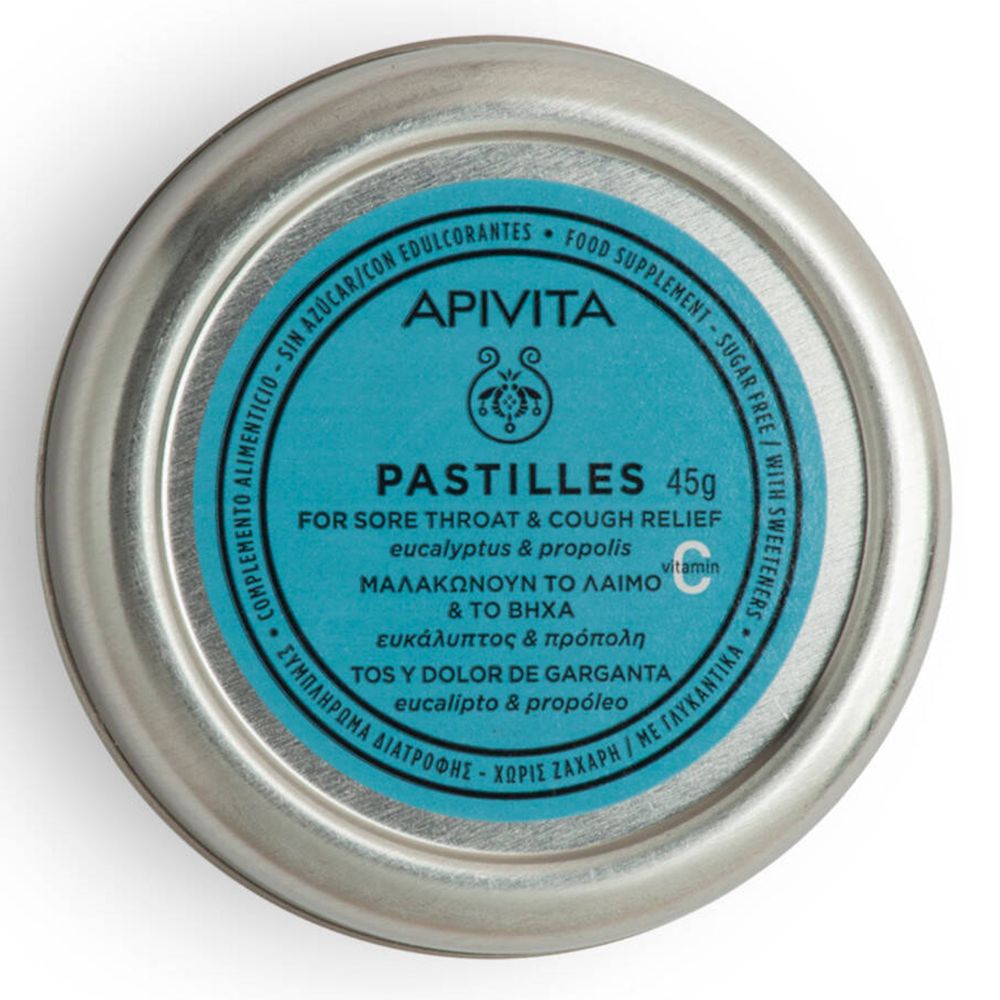 Apivita Pastilles Pour Mal De Gorge La Toux Eucalyptus Propolis