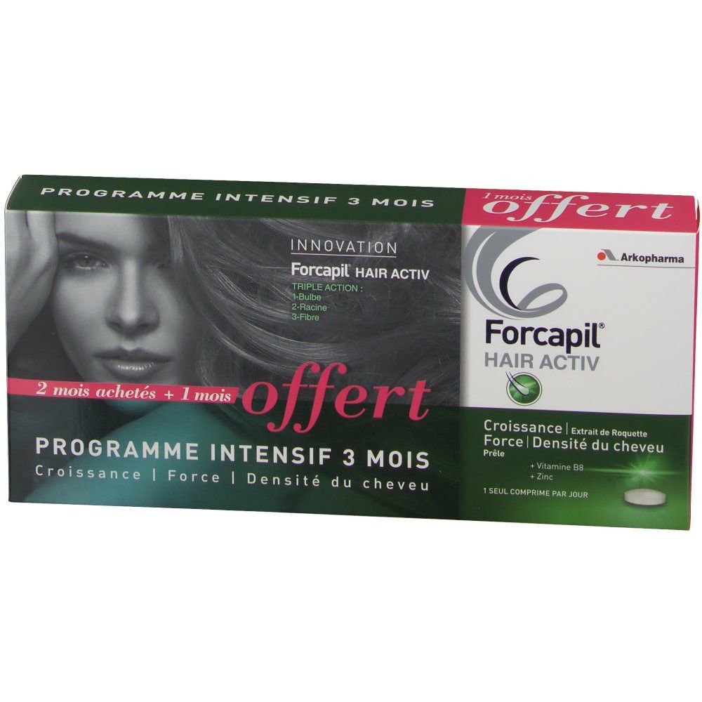 Forcapil Hair Activ 3x30 Pc S Redcare Pharmacie