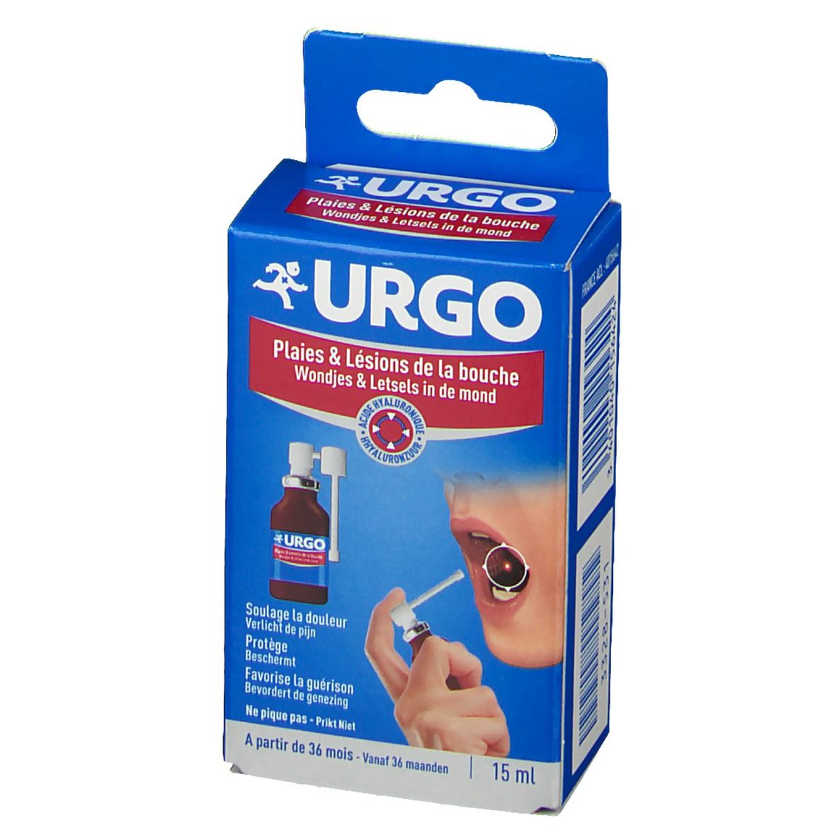 URGO Spray Plaies et lésions de la bouche 15 ml Redcare Pharmacie