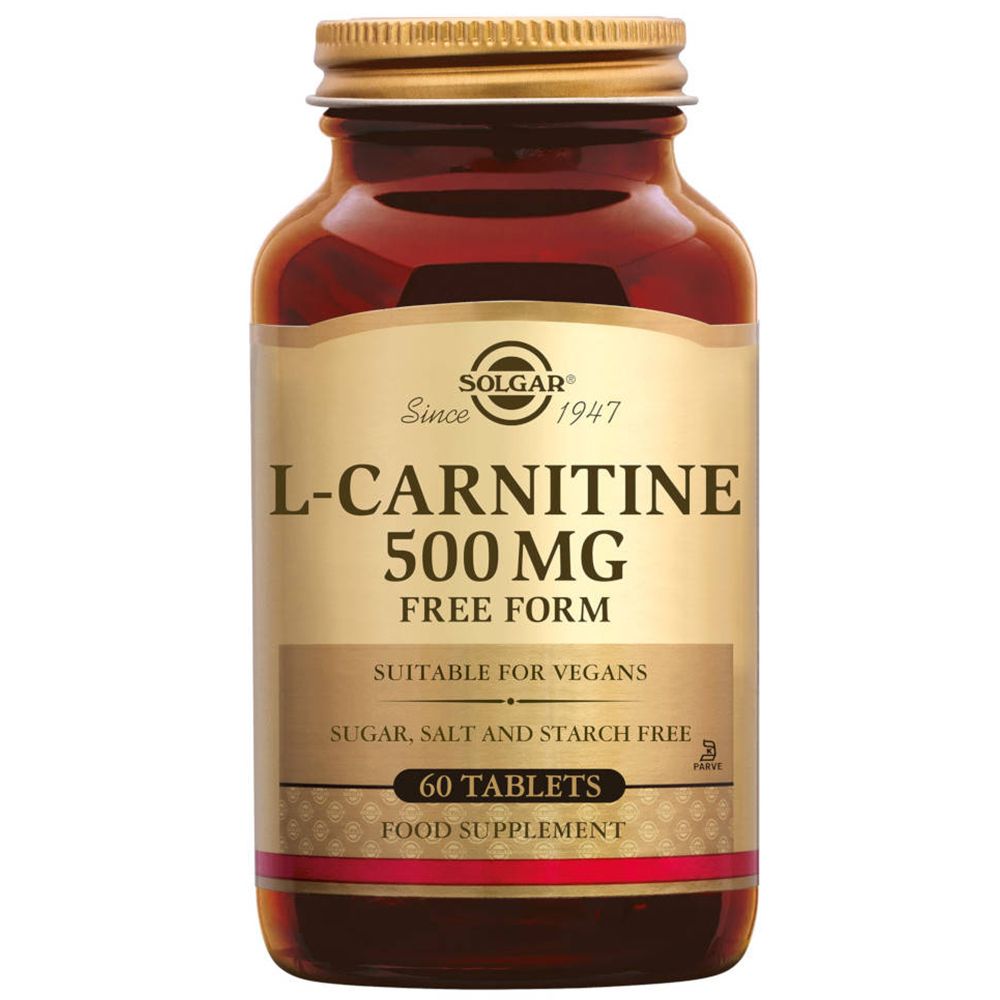 Solgar L Carnitine Mg Pc S Redcare Pharmacie