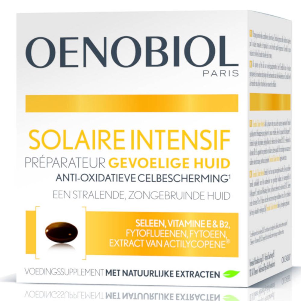 Oenobiol Solaire Intensif Peau Sensible Pc S Redcare Pharmacie