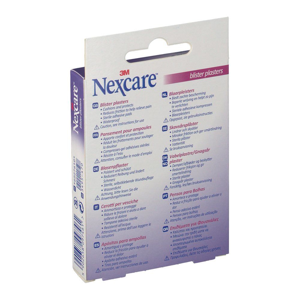 M Nexcare Gel Pansements Pour Ampoules Pc S Redcare Pharmacie