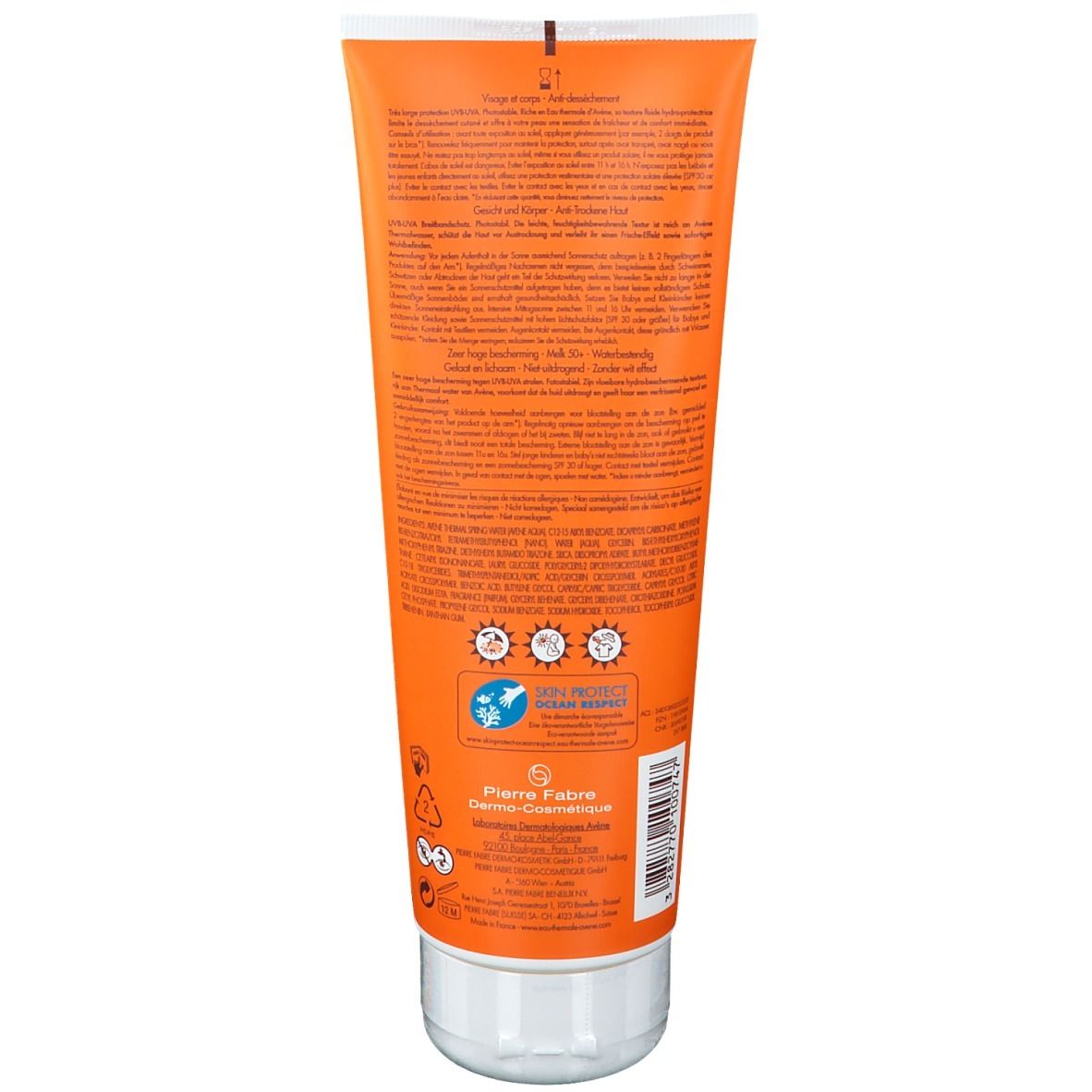 Av Ne Lait Solaire Spf Ml Redcare Pharmacie