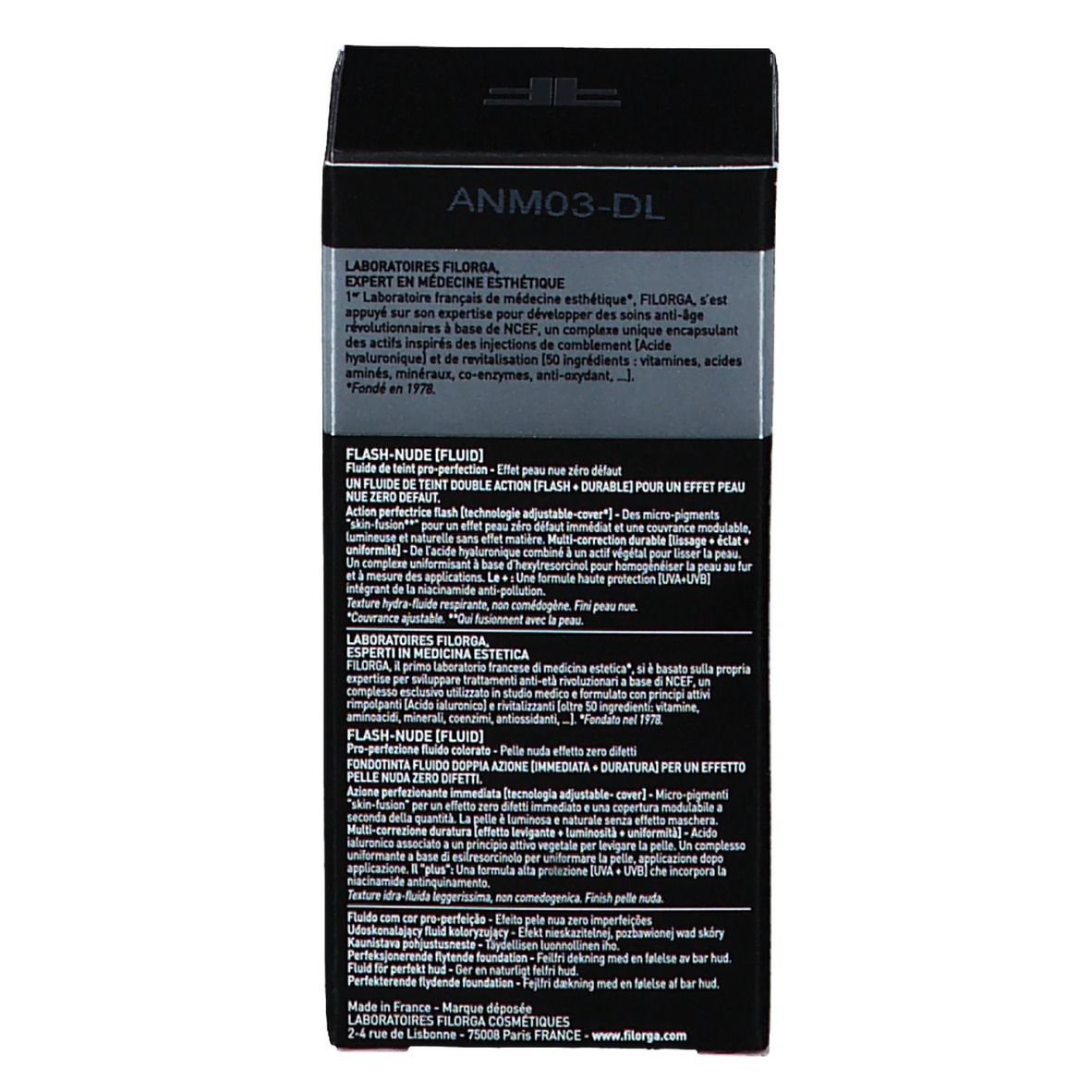 FILORGA Flash Nude Fluide CC 00 SPF30 30 Ml Redcare Pharmacie