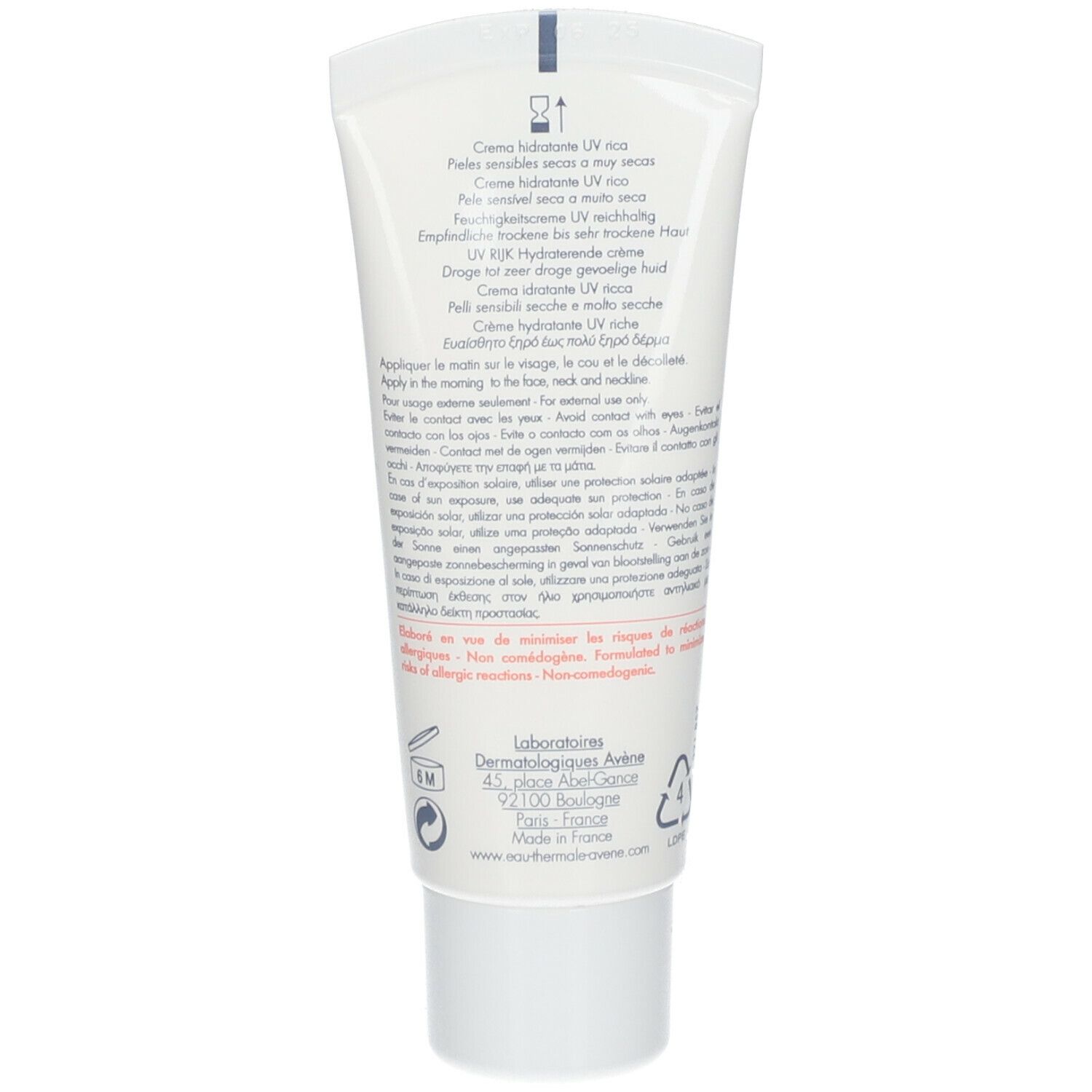 Avène Hydrance Riche Crème Hydratante SPF30 40 ml Redcare Pharmacie