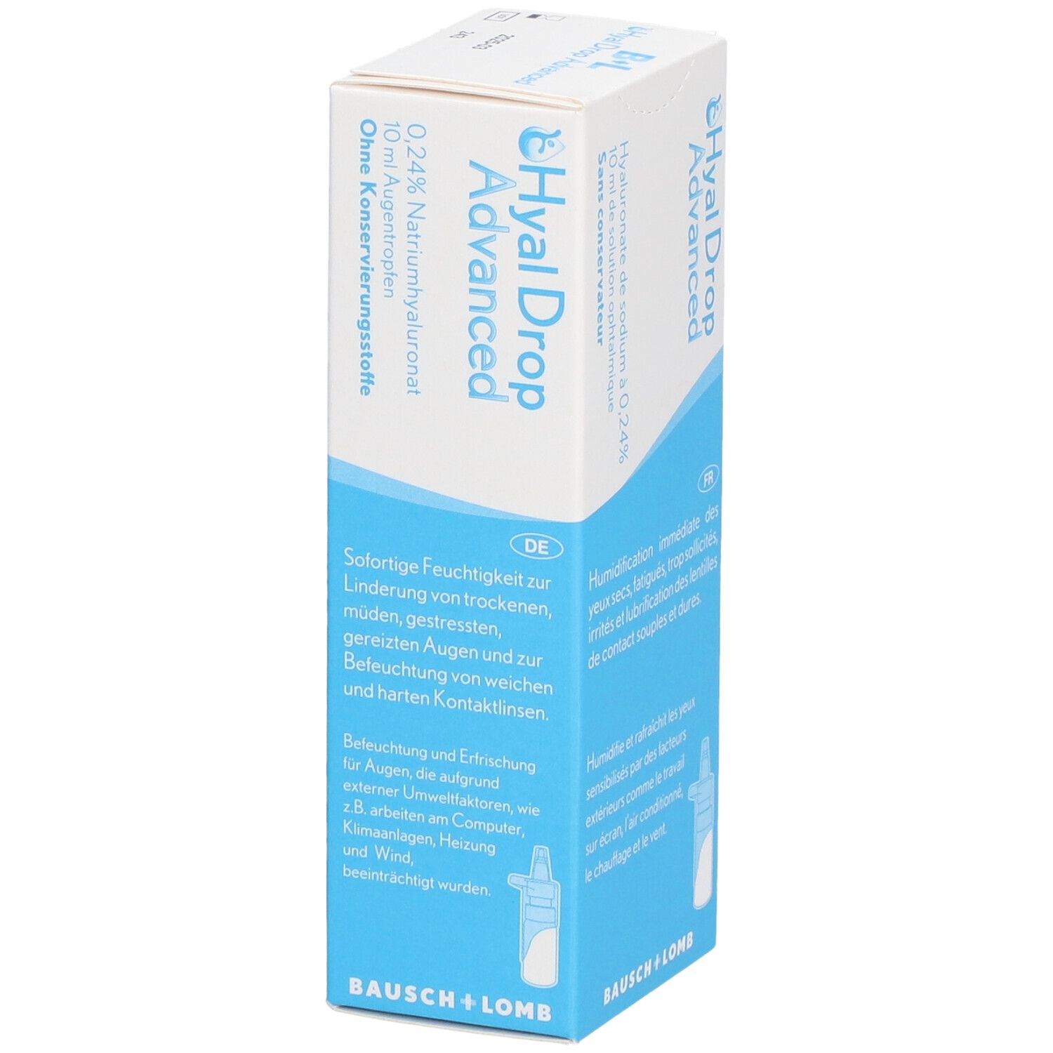 Bausch Lomb Hyal Drop Advanced Solution Ophtalmique 10 Ml Redcare