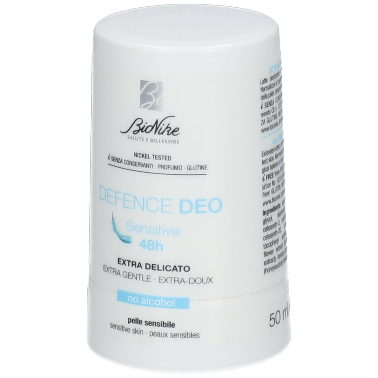 Bionike Defence Deo Sensitive Extra Doux Roll On Anti Traces Ml