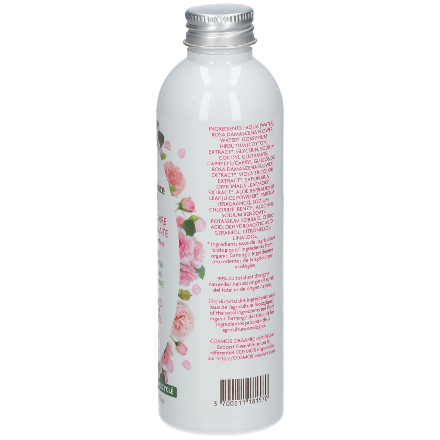 Fleurance Nature Eau Micellaire D Maquillante La Rose Bio Ml