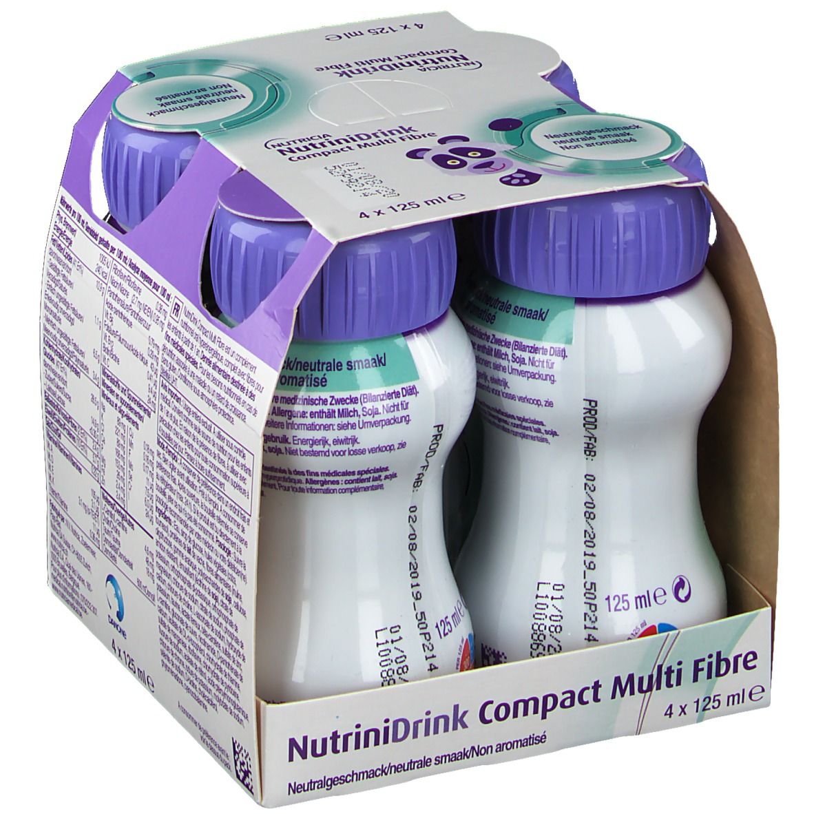 Nutricia Nutrinidrink Compact Multi Fibre Neutre X Ml Redcare