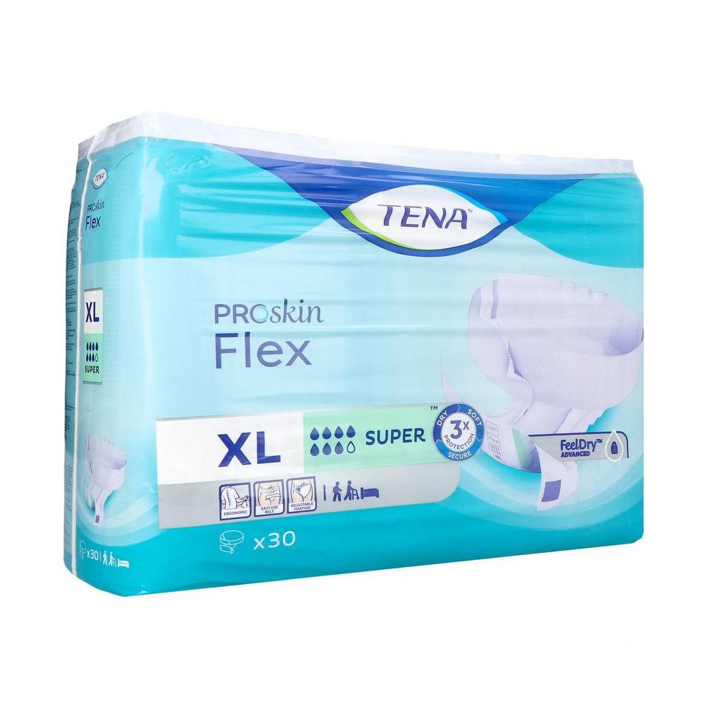 TENA ProSkin Flex Super Extra Large 30 Pc S Redcare Pharmacie