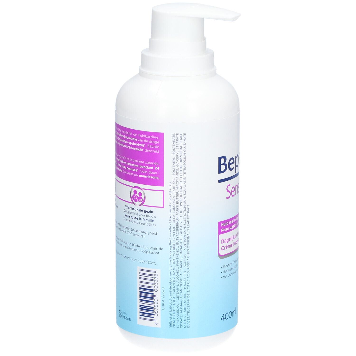 Bepanthen Sensi Daily Control Cr Me Hydratante Intensive Ml