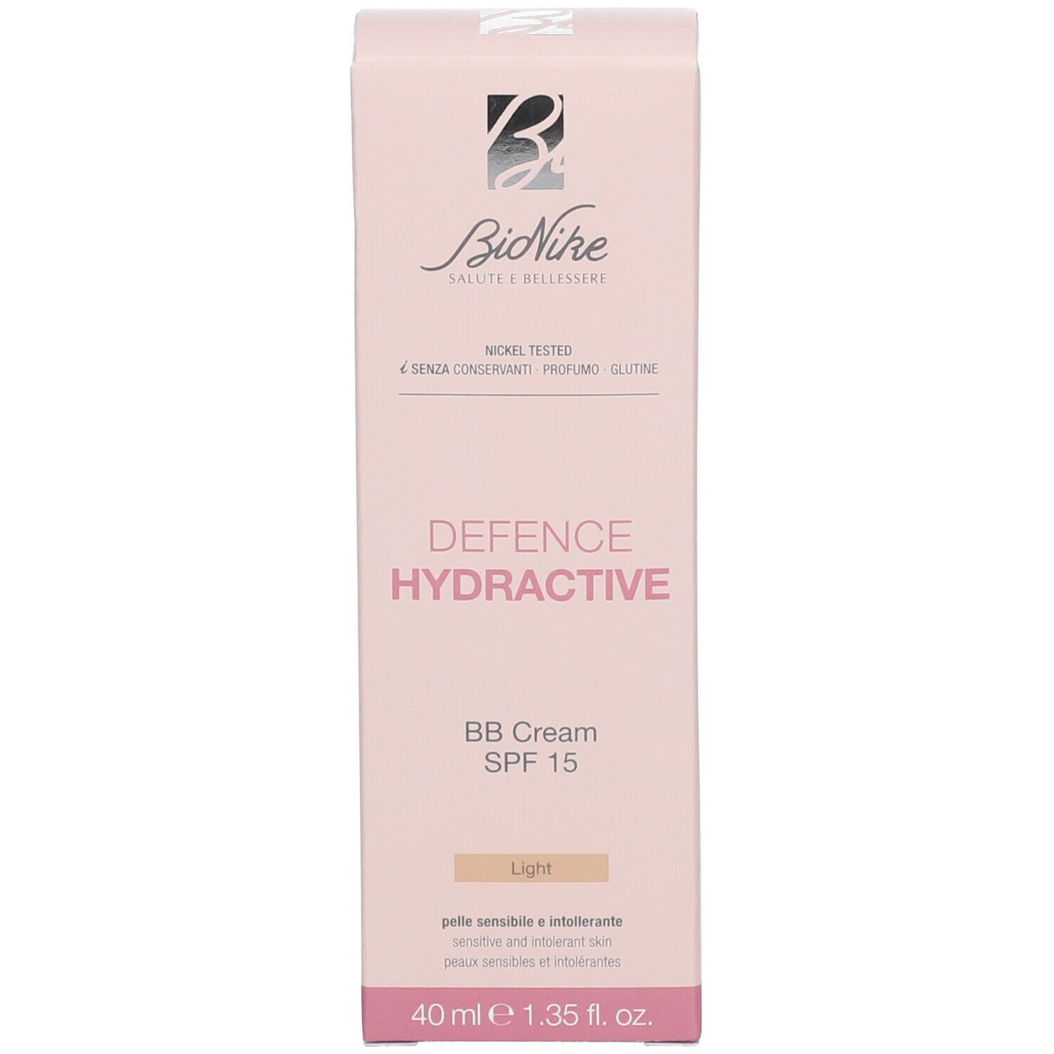 Bionike Defence Hydractive Bb Cr Me Spf Light Ml Redcare Pharmacie