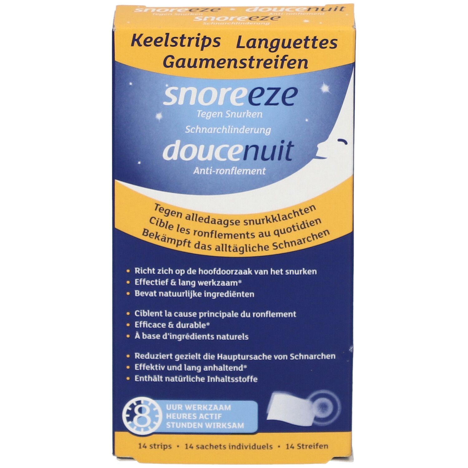 Snoreeze Languettes Doucenuit Anti Ronflement Pc S Redcare