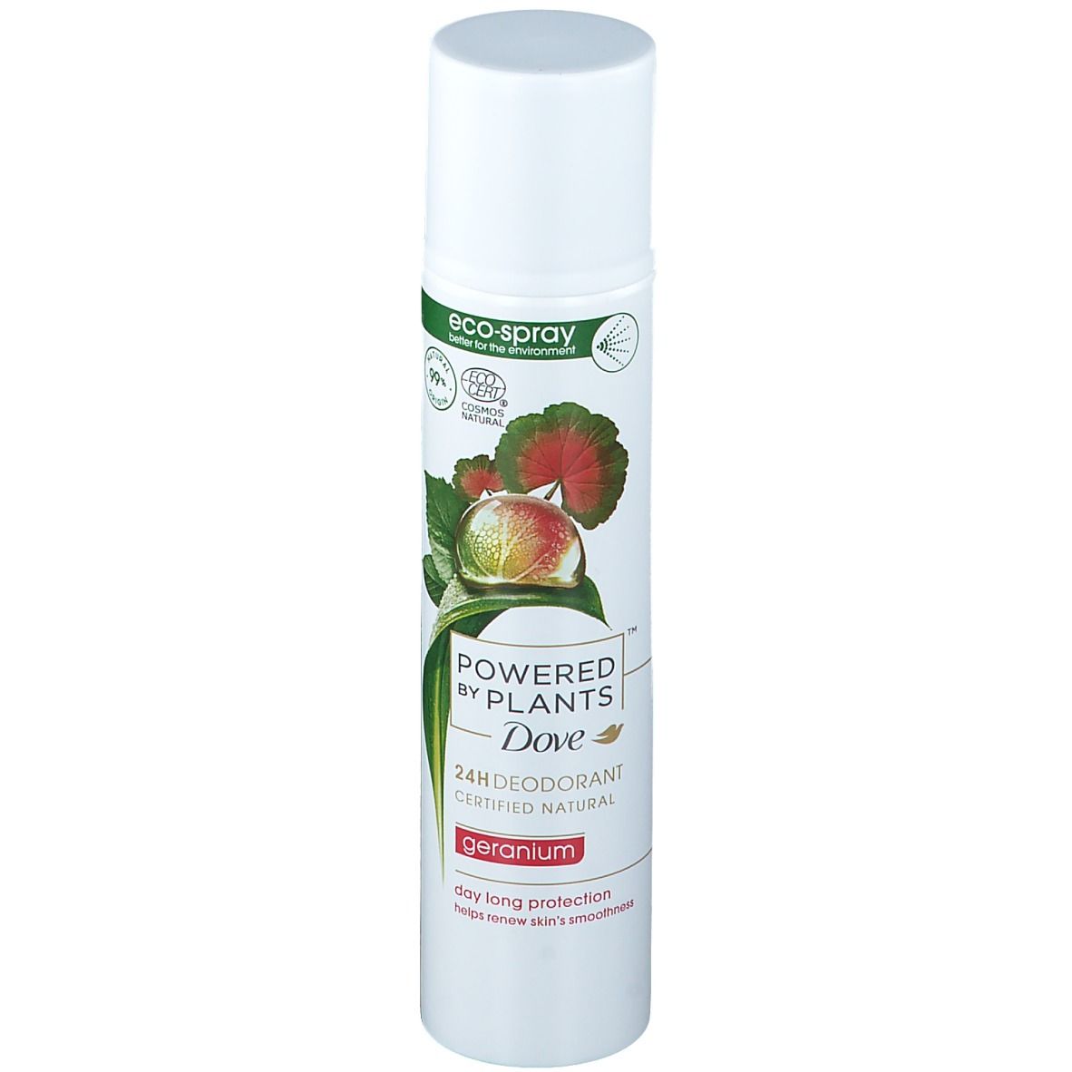 Dove Powered By Plants D Odorant Co Spray Geranium Ml Redcare