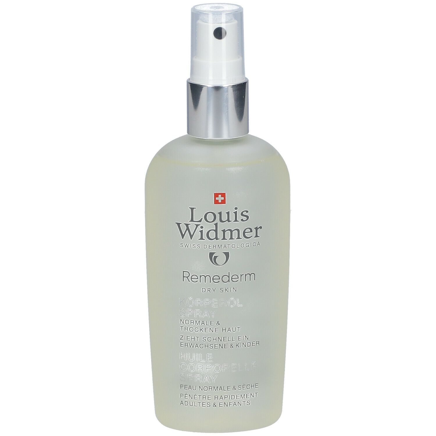 Louis Widmer Remederm Dry Skin Huile Corporelle En Spray Ml