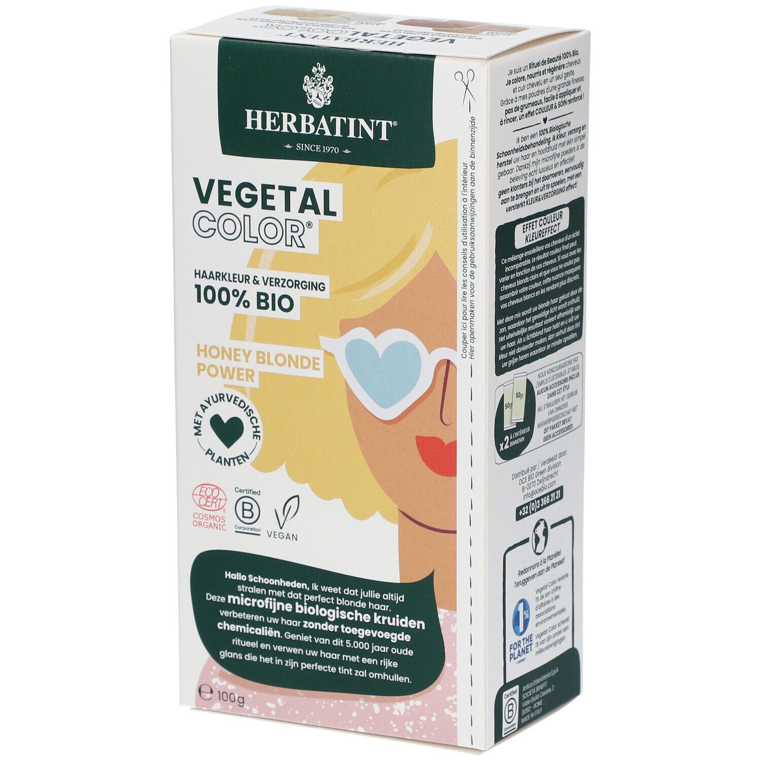 Herbatint Vegetal Color Soin Colorant V Gane Bio Aux Plantes