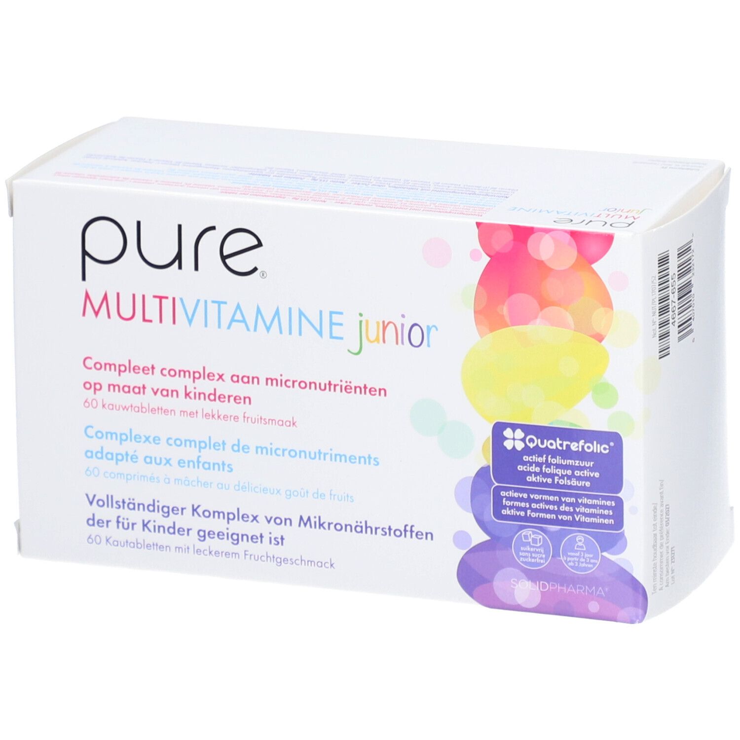 Pure Multivitamine Junior Pc S Redcare Pharmacie