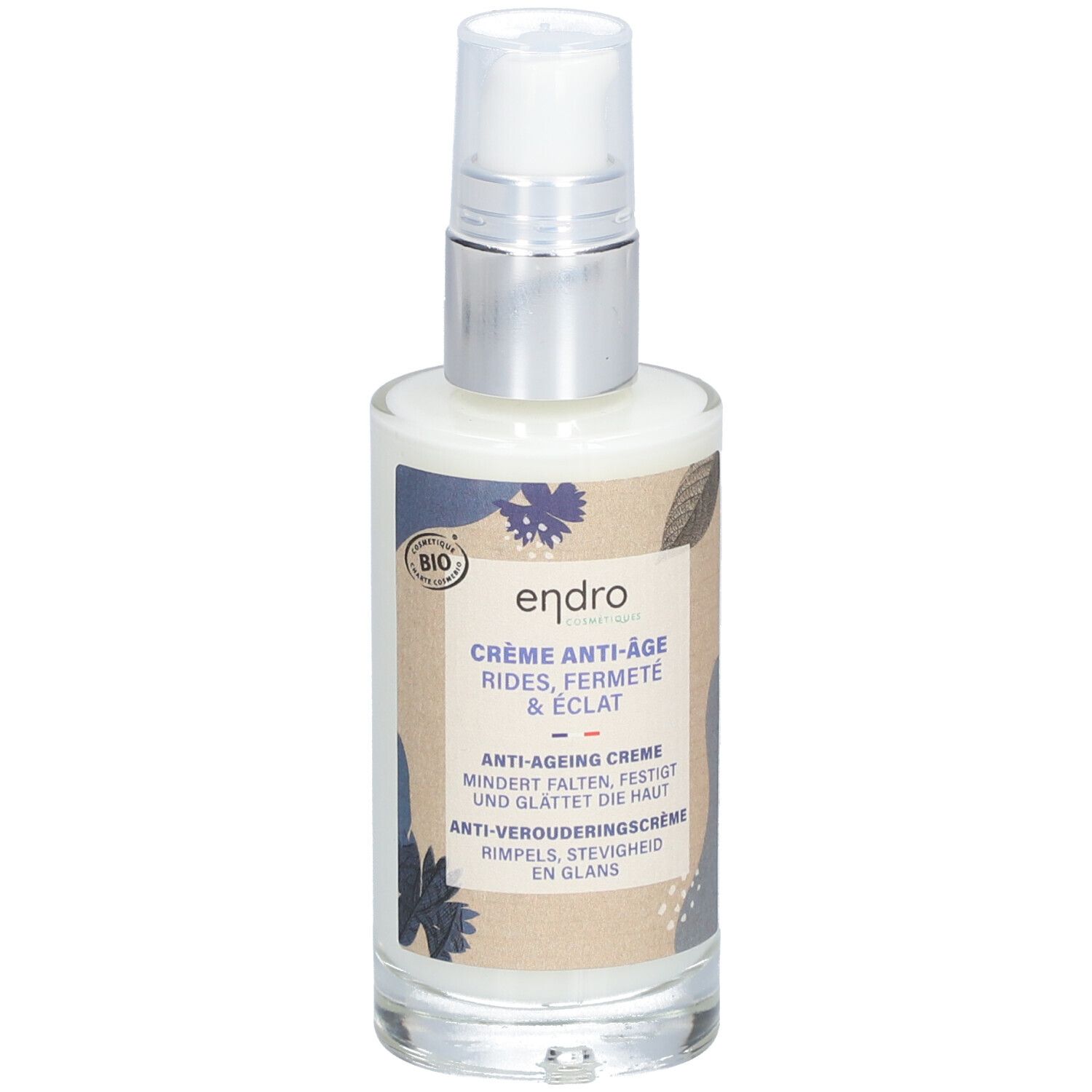 ENDRO Crème visage anti âge Rides fermeté et éclat 50 ml Redcare