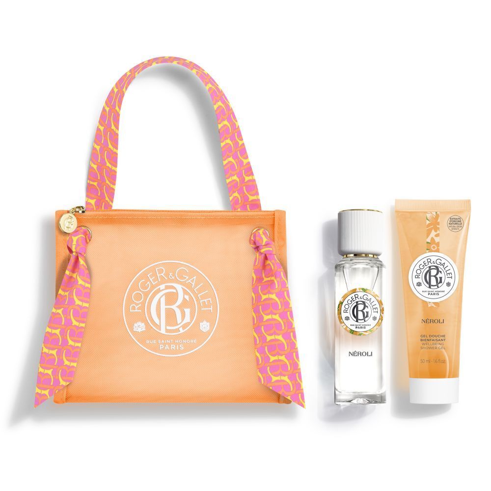 Roger Gallet Coffret Eau Parfumee Néroli 30 ml Gel Douche Parfumée