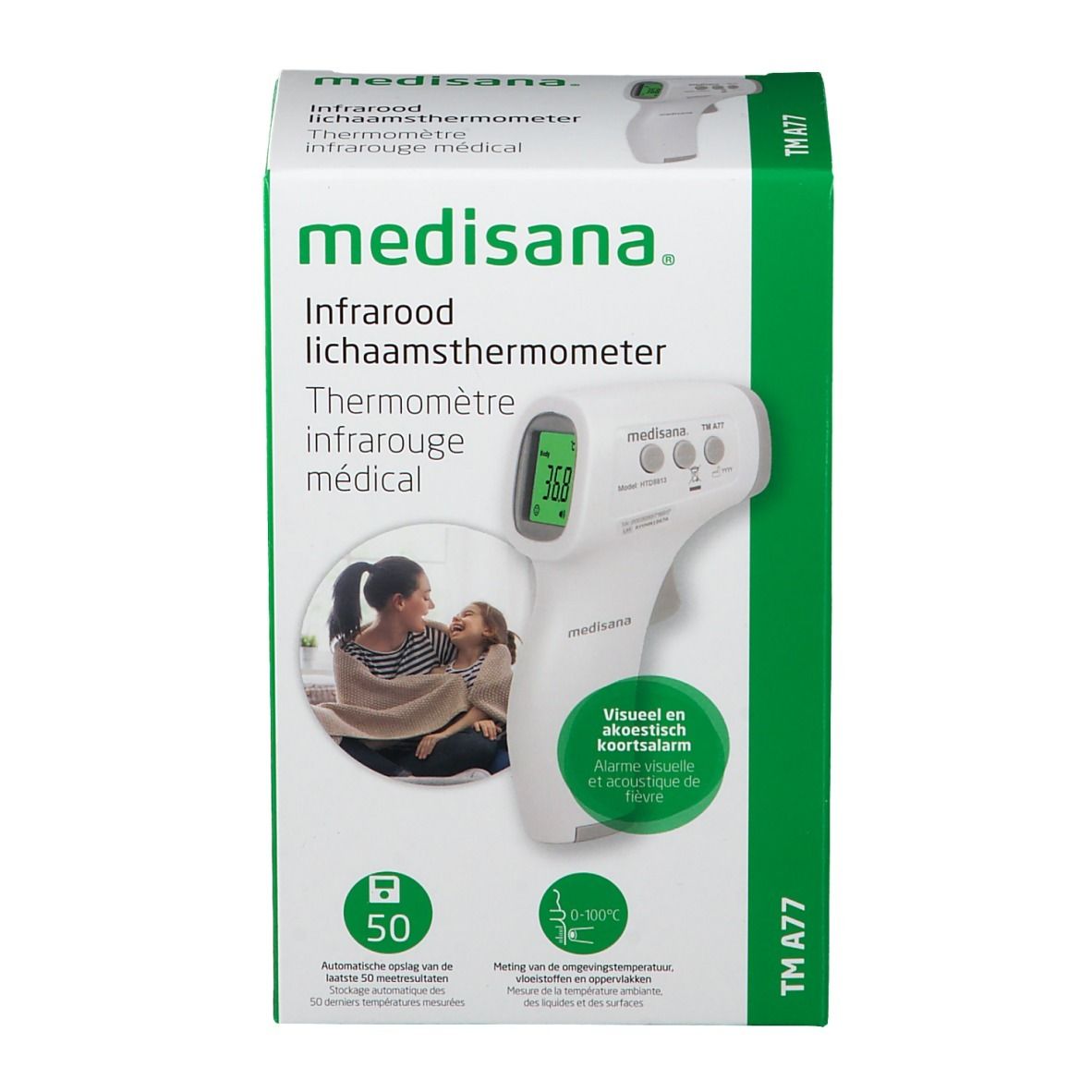 Medisana Thermom Tre Infrarouge M Dical Tm A Pc S Redcare Pharmacie