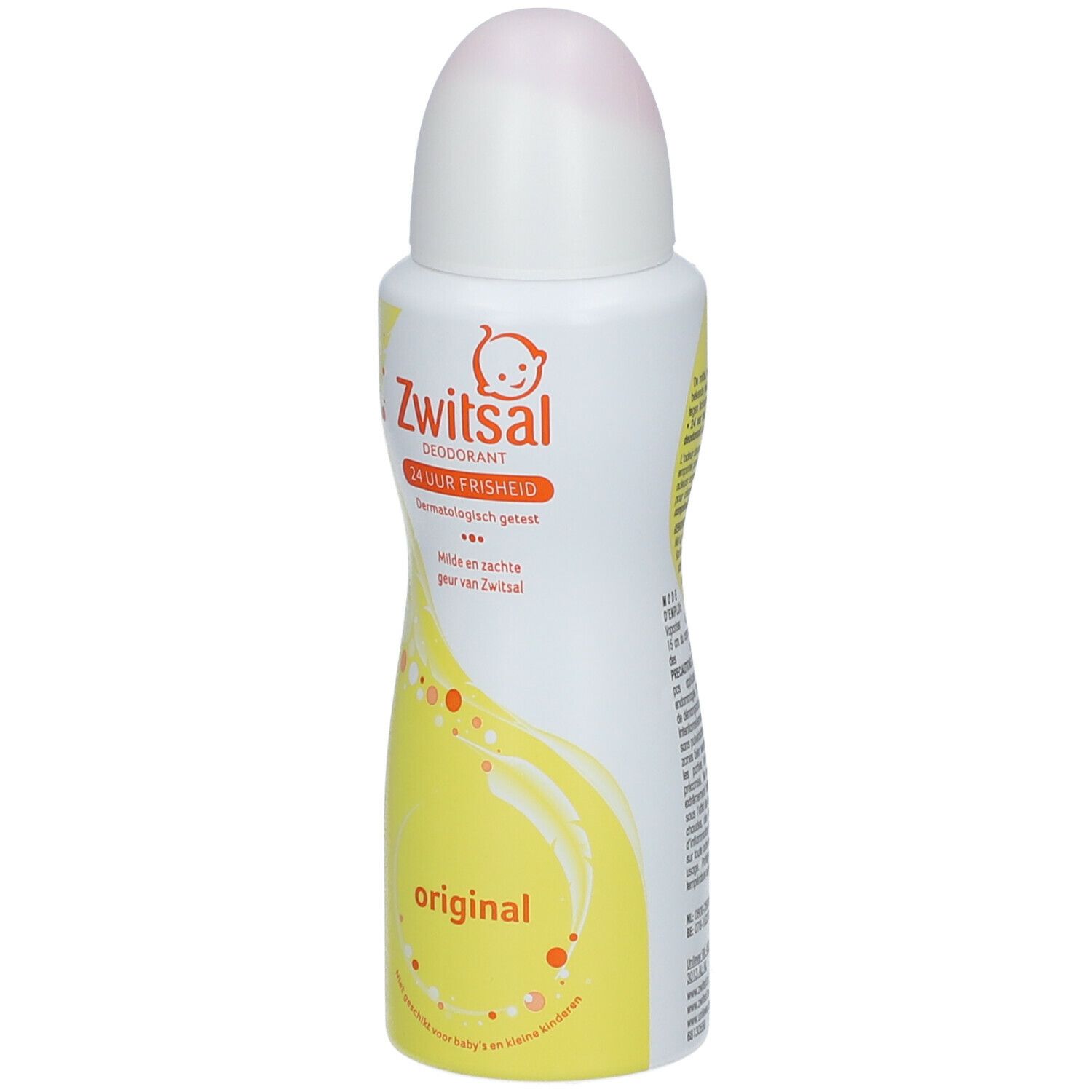 Zwitsal Original Déodorant Spray 24h 100 ml Redcare Pharmacie