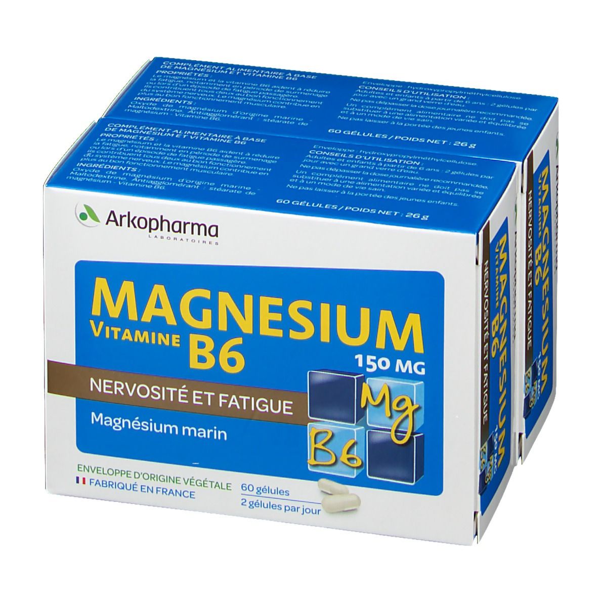 Arkopharma Magnesium Marin Vitamine B X Pc S Redcare Pharmacie