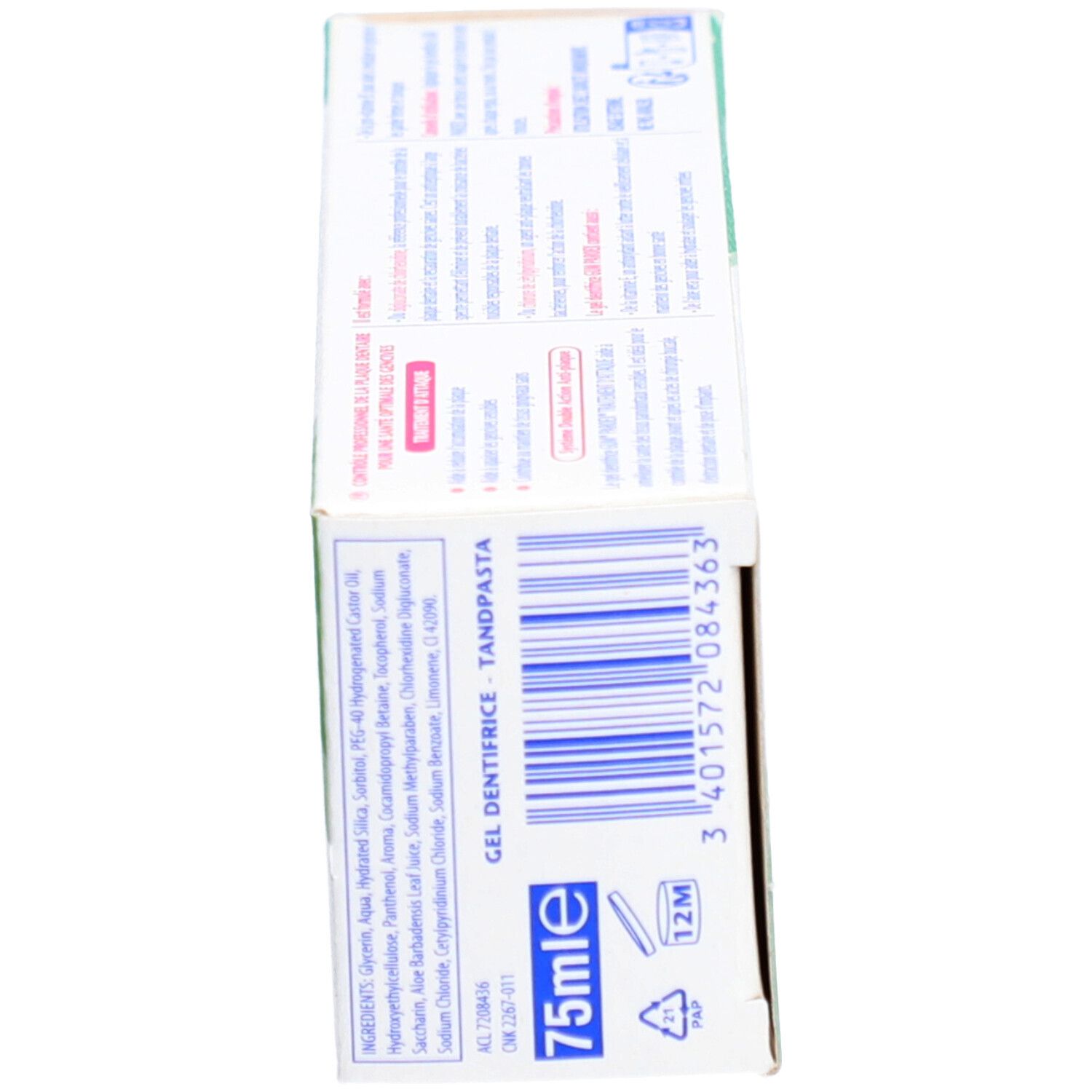 Gum Paroex 0 12 Gel Dentifrice Anti Plaque 75 Ml Redcare Pharmacie