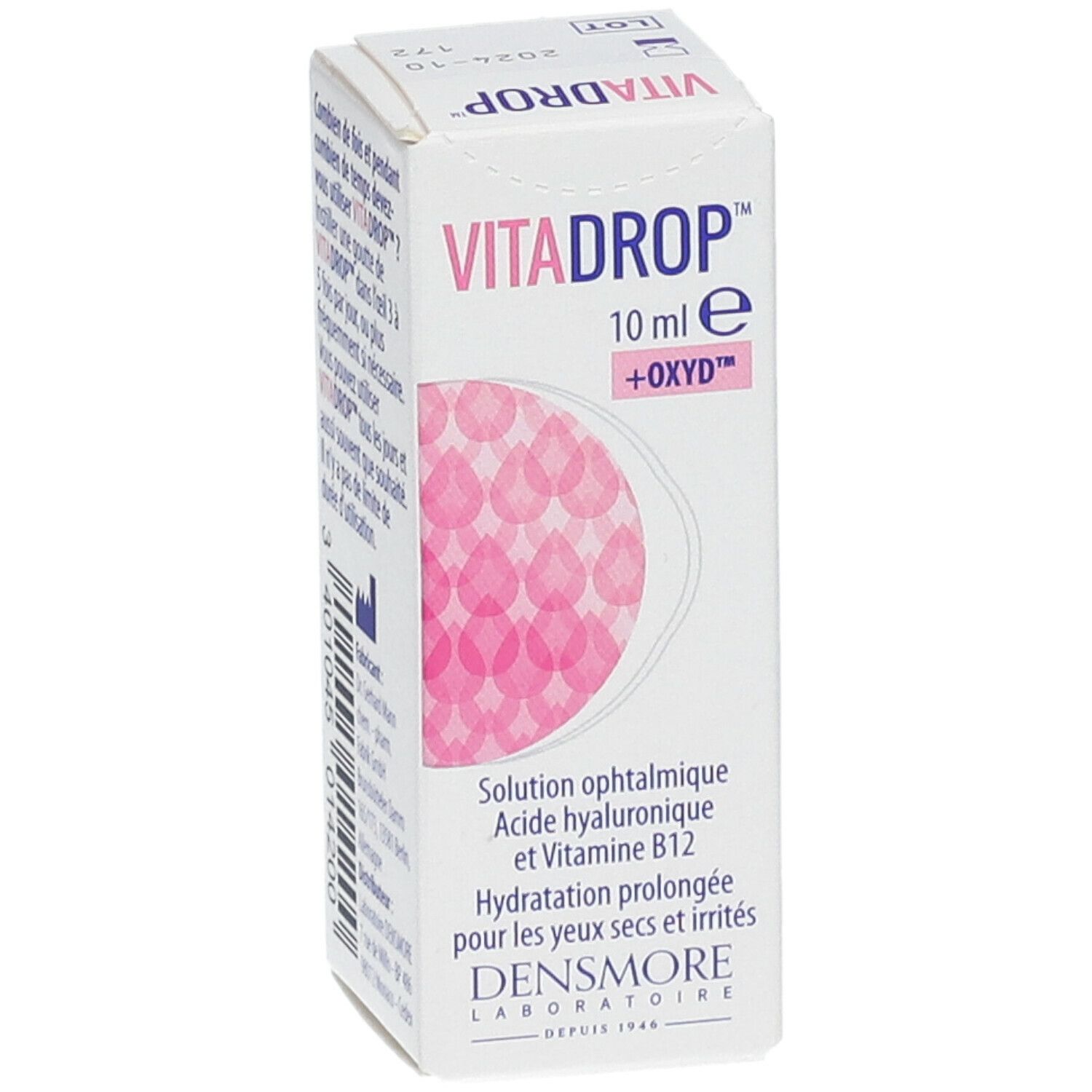 Densmore Vitadrop Solution Ophtalmique Apaisante Ml Redcare Pharmacie