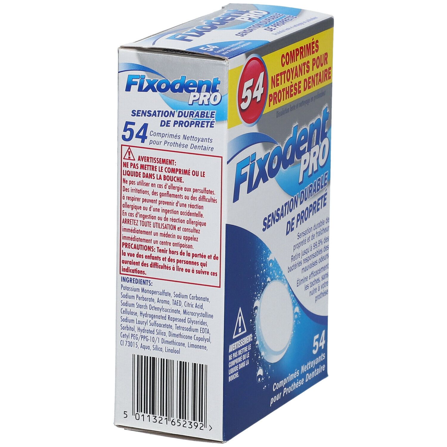 Fixodent Pro Extra Fraîcheur Longue Durée 54 pc s Redcare Pharmacie