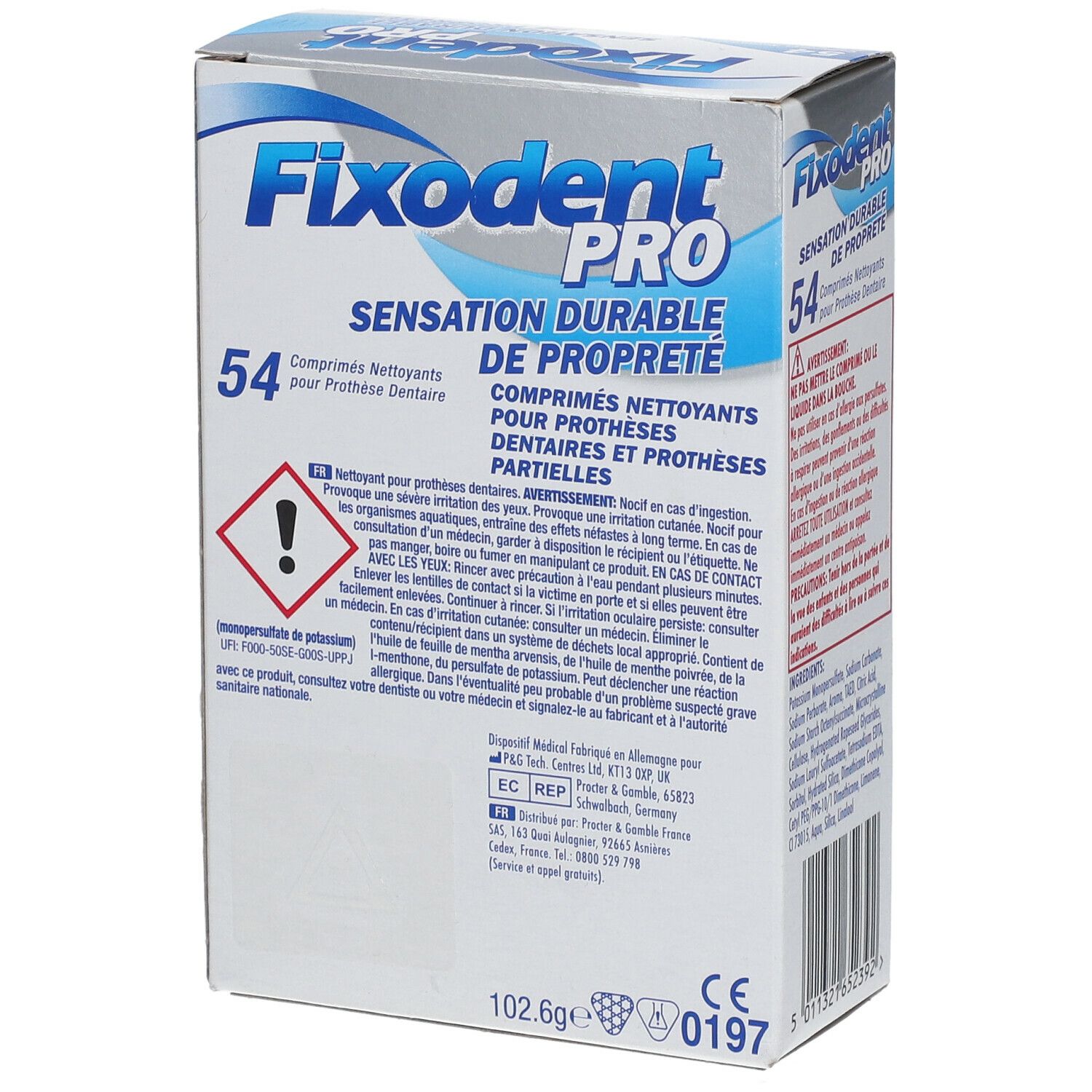 Fixodent Pro Extra Fraîcheur Longue Durée 54 pc s Redcare Pharmacie