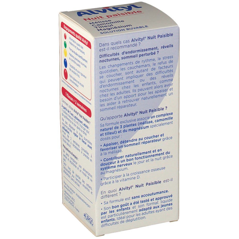 Alvityl Nuit Paisible 150 Ml Redcare Pharmacie