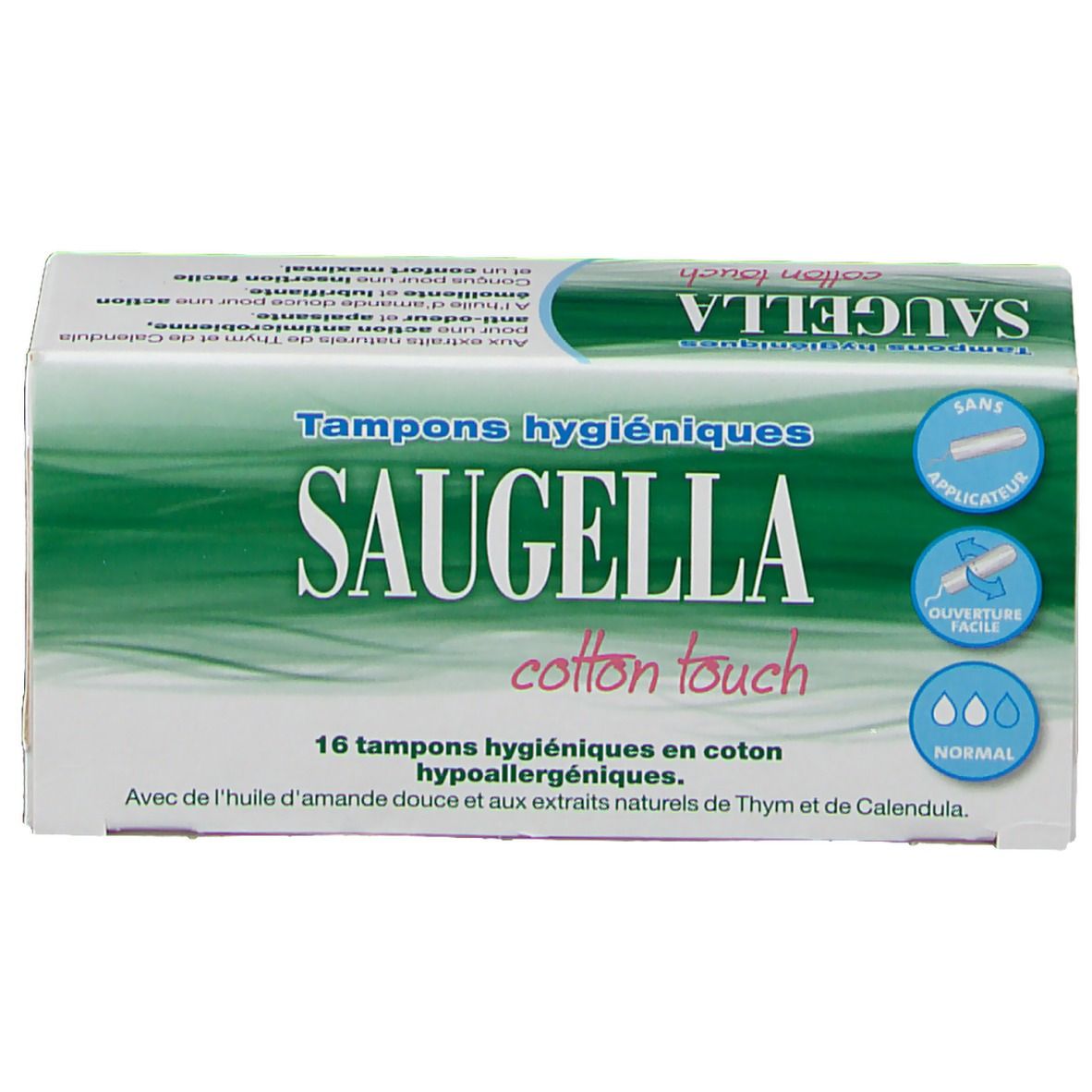 Saugella Cotton Touch Tampons Hygi Niques Normal Pc S Redcare