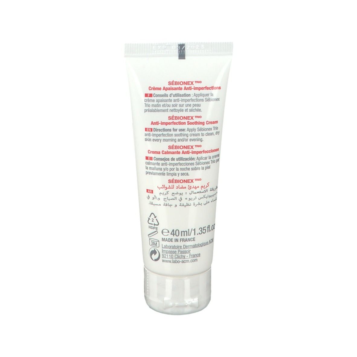 ACM SÉBIONEX TRIO Crème Apaisante Anti Imperfections 40 ml Redcare