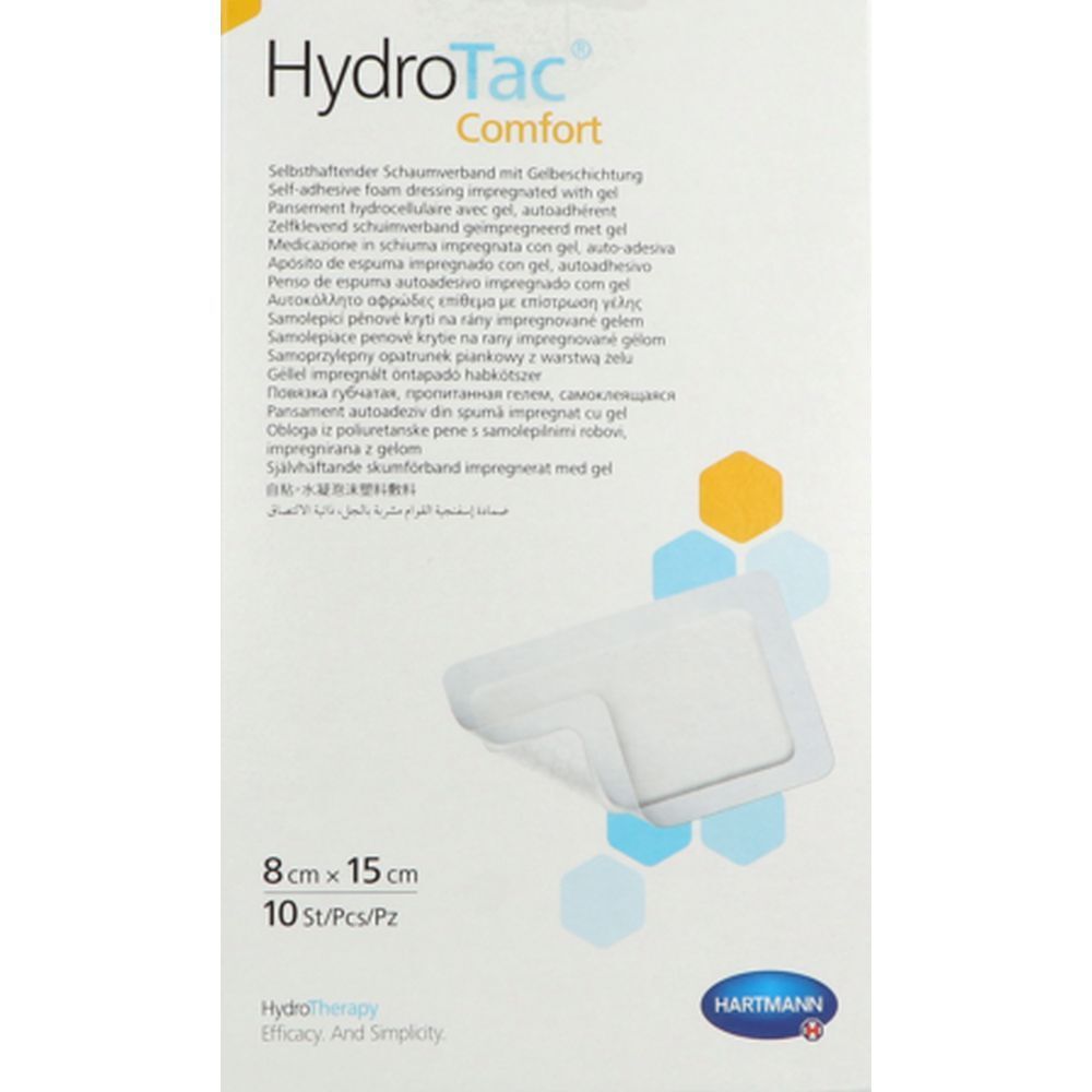 Hartmann HydroTac Comfort 8 X 15 Cm 10 Pc S Redcare Pharmacie