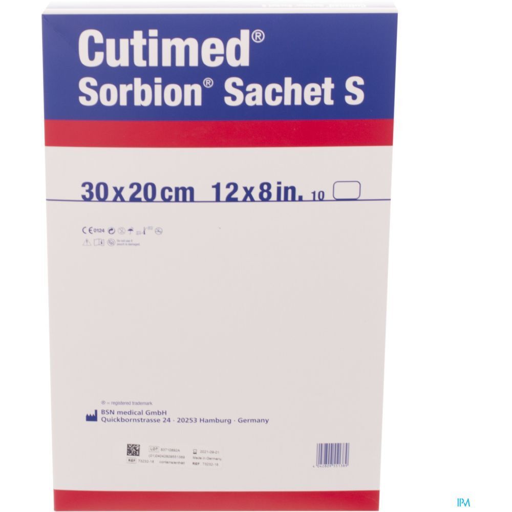 Cutimed Sorbion Sachet S X Cm Pc S Redcare Pharmacie