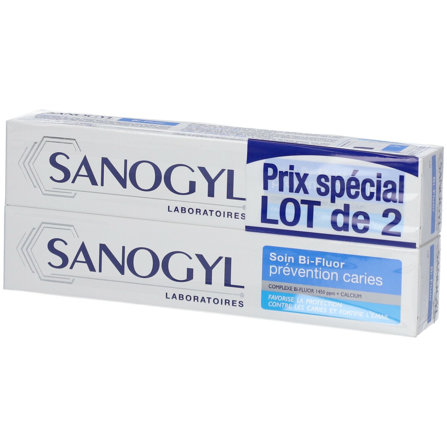 Sanogyl Soin Bi Fluor Prévention Caries Dentifrice 150 ml Redcare