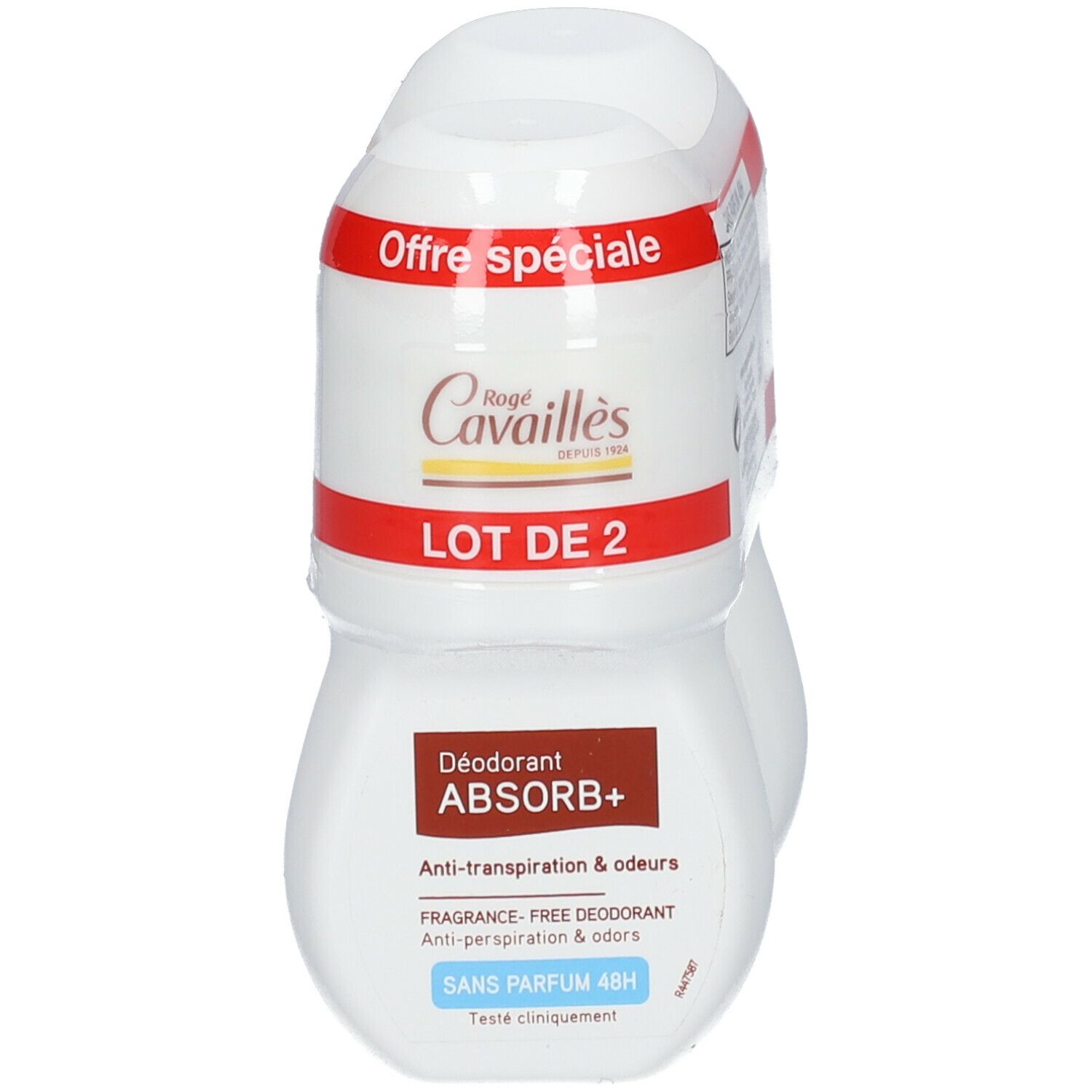 Roge Cavaillès Déodorant Absorb Roll on 48 H Sans Parfum 100 ml