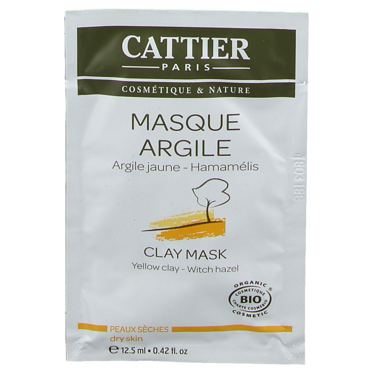 Cattier Masque Argile Jaune Hamam Lis Bio X Ml Redcare Pharmacie