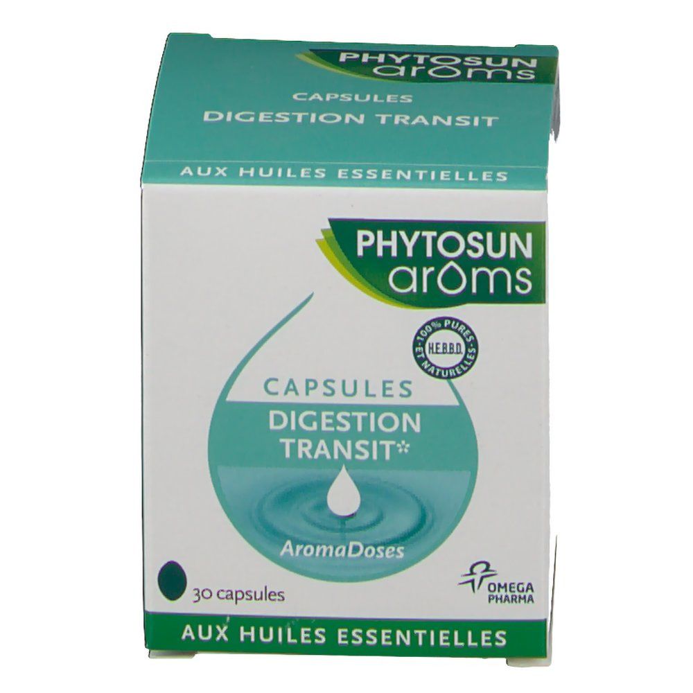 Phytosun Capsules AromaDoses Digestion Transit 30 Pc S Redcare Pharmacie